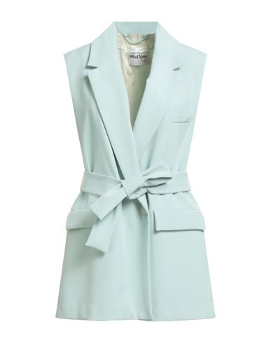 Ottod'ame Woman Blazer Light Green Size 6 Polyester, Viscose, Elastane In Green