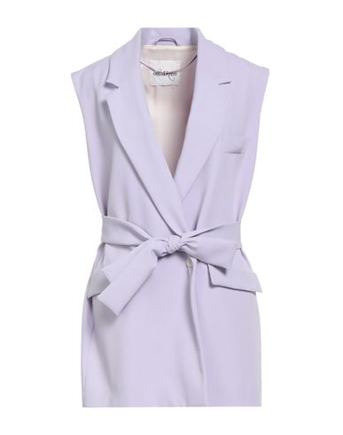 Ottod'ame Woman Blazer Lilac Size 8 Polyester, Viscose, Elastane In Purple