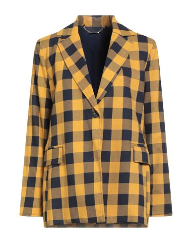 Rebel Queen By Liu •jo Woman Blazer Mustard Size S Polyester, Viscose, Elastane In Yellow