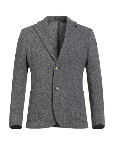 Breras Milano Man Blazer Grey Size 38 Virgin Wool In Gray