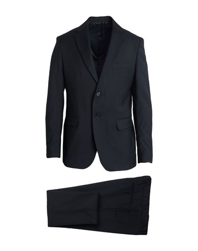 Marciano By Guess Man Suit Black Size 48 Wool, Elastane In Black