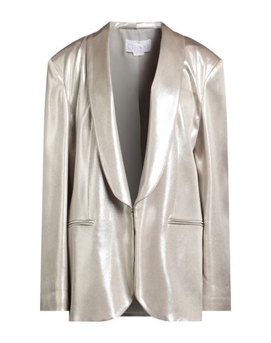 Genny Woman Blazer Cream Size 12 Viscose, Elastane In Neutral