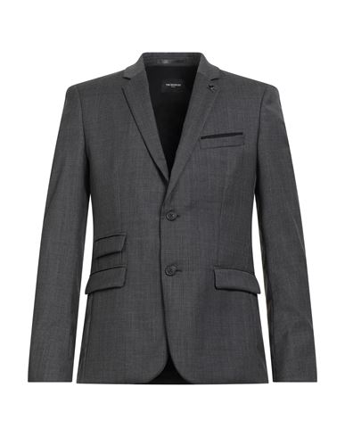The Kooples Man Blazer Charcoal Size 38 Wool In Gray