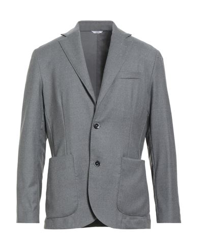 Cruna Man Blazer Grey Size 44 Virgin Wool, Elastane In Gray