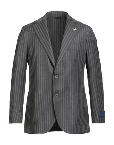 Tombolini Zero Gravity Man Blazer Grey Size 44 Virgin Wool In Gray