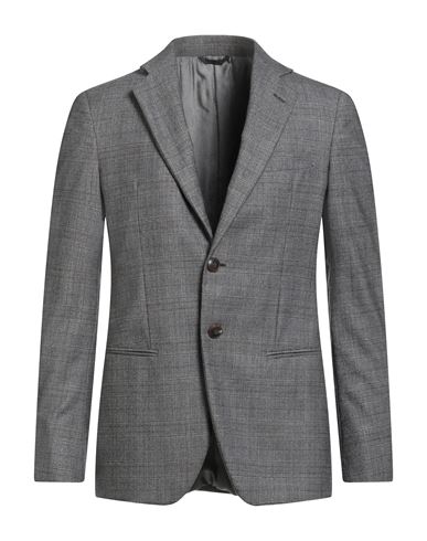 Giorgio Armani Man Blazer Grey Size 38 Virgin Wool In Gray