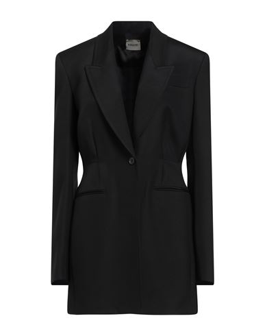 Khaite Woman Blazer Black Size 6 Viscose, Polyamide In Black