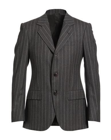 Giorgio Armani Man Blazer Grey Size 46 Virgin Wool In Gray