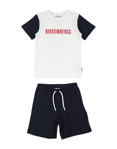 Bikkembergs Toddler Boy Co-ord White Size 4 Cotton, Elastane In White
