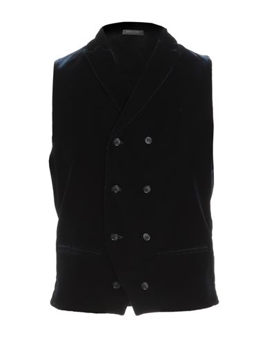 Giorgio Armani Man Tailored Vest Midnight Blue Size 42 Viscose, Cupro, Elastane In Blue