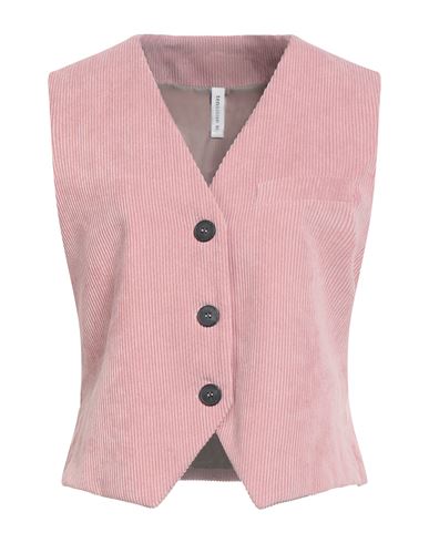 Tensione In Woman Tailored Vest Pink Size S Polyester, Polyamide, Elastane In Pink