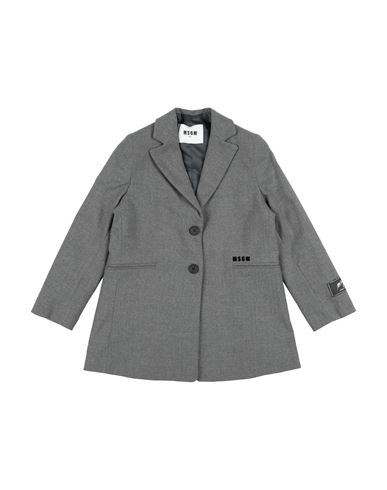 Msgm Abrigo Chica Gris 10,12 Chica
