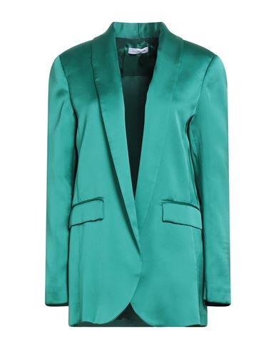 Alice Miller Woman Blazer Emerald Green Size 10 Polyester In Green