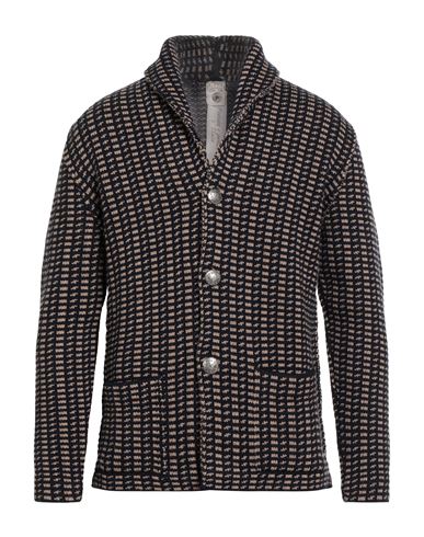 H953 Man Blazer Navy Size 40 Merino Wool In Blue