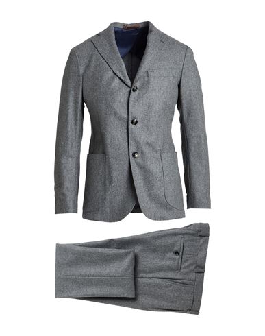 Barba Napoli Man Suit Grey Size 46 Virgin Wool In Multi