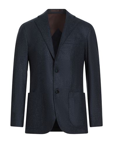 Barba Napoli Man Blazer Navy Size 44 Virgin Wool In Blue