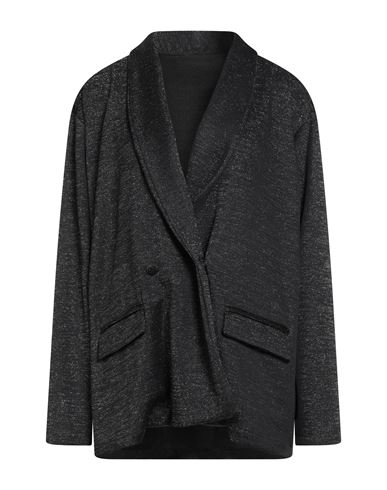 Marsēm Collection Woman Blazer Black Size L Polyester, Polyacrylic, Elastane