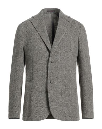 The Gigi Man Blazer Grey Size 44 Virgin Wool In Gray