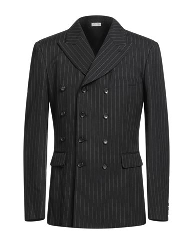 Comme Des Garçons Homme Man Blazer Black Size L Wool, Polyurethane In Black