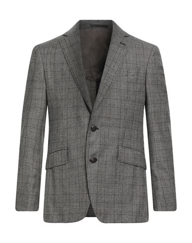 Hackett Man Blazer Grey Size 46 Viscose In Gray