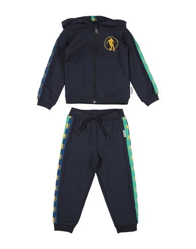 Bikkembergs Toddler Boy Tracksuit Midnight Blue Size 3 Cotton, Elastane In Black