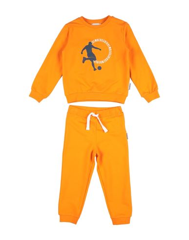 Bikkembergs Toddler Boy Tracksuit Orange Size 3 Cotton, Elastane In Orange