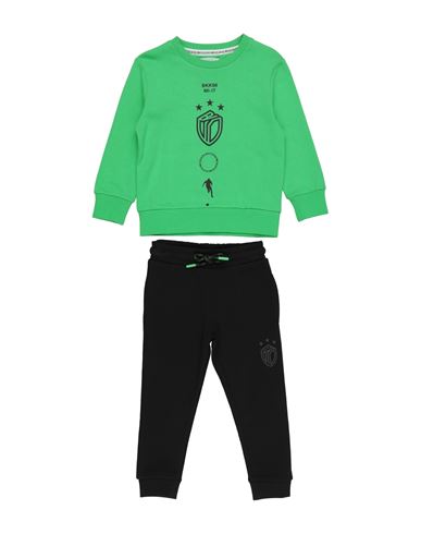 Bikkembergs Babies'  Toddler Boy Tracksuit Green Size 5 Cotton