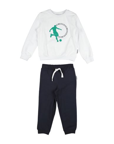 Bikkembergs Toddler Boy Tracksuit White Size 3 Cotton, Elastane In White
