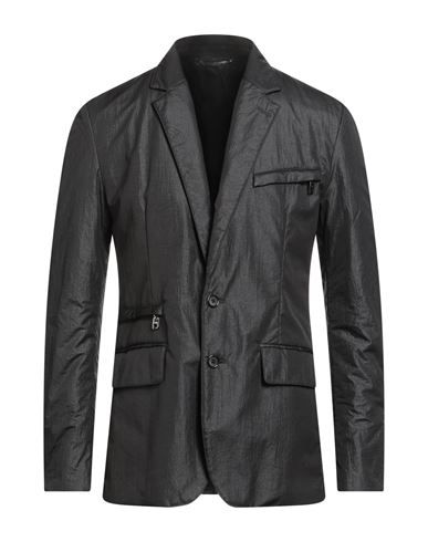Dolce & Gabbana Man Blazer Black Size 48 Polyamide In Black