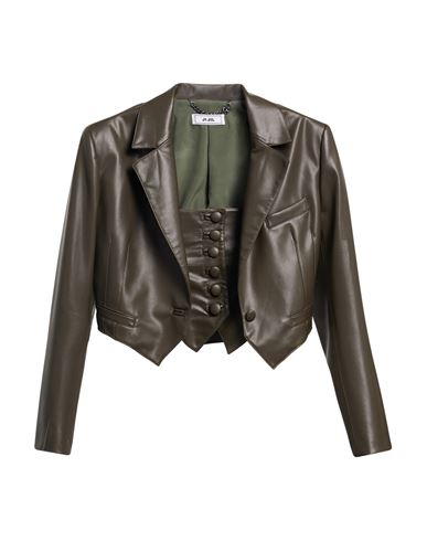 Americana Mujer Verde militar 36 Mujer