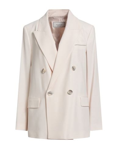 Peserico Woman Blazer Light Pink Size 6 Viscose, Virgin Wool In Neutral
