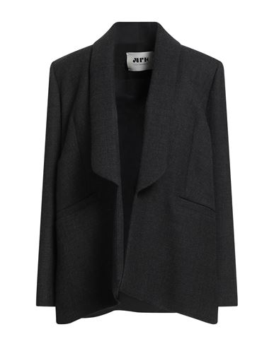 Maison Rabih Kayrouz Woman Blazer Charcoal Size 8 Virgin Wool In Multi