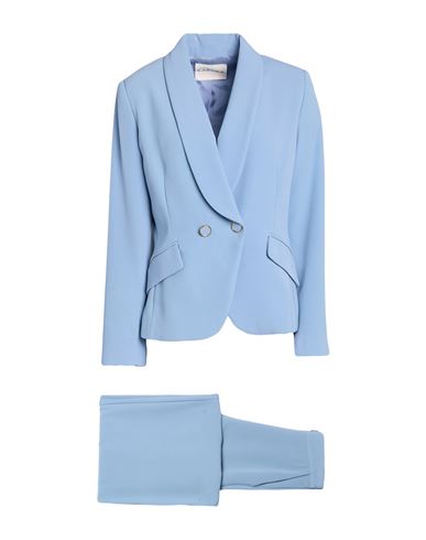 Kartika Woman Suit Sky Blue Size 6 Polyester, Elastane In Blue
