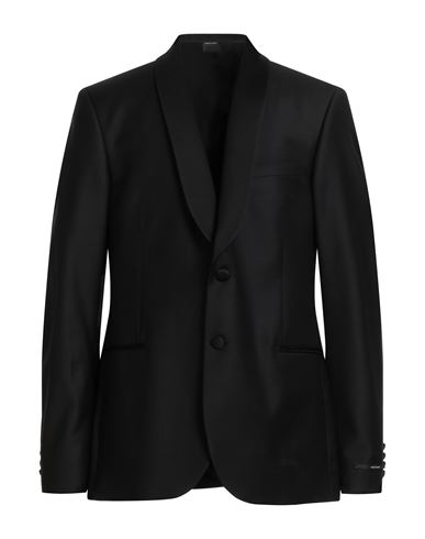 Tiger Of Sweden Man Blazer Black Size 46 Virgin Wool In Black