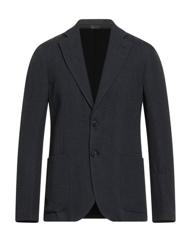 Giorgio Armani Man Blazer Midnight Blue Size 46 Cupro, Polyamide In Blue