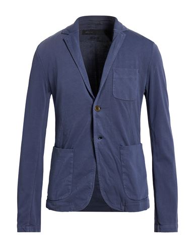 Guess Man Blazer Slate Blue Size M Cotton