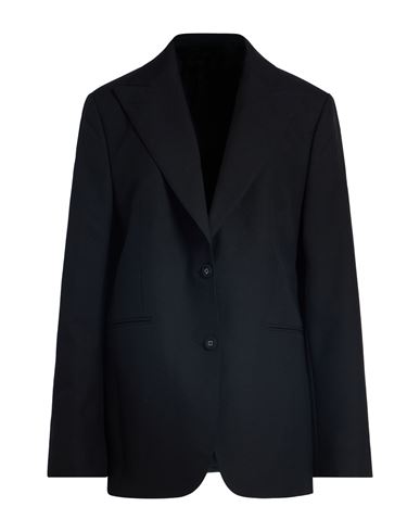 Officine Generale Officine Générale Woman Blazer Black Size 8 Virgin Wool In Black
