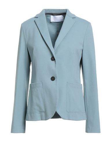 Harris Wharf London Woman Blazer Light Blue Size 6 Viscose, Polyamide, Elastane In Blue