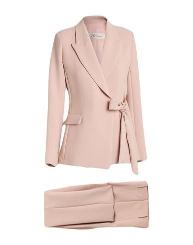 Corte Dei Gonzaga Woman Co-ord Blush Size 8 Polyester, Viscose, Elastane In Neutral