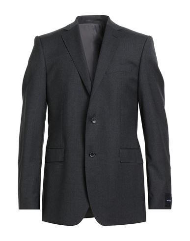 Windsor . Man Blazer Charcoal Size 44 Virgin Wool In Black