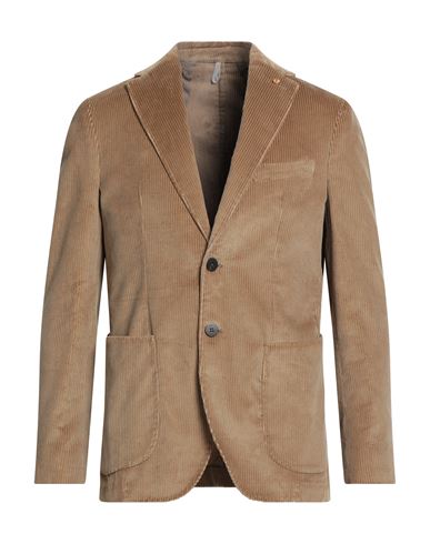 Twenty-one By Antonio Carnevale Man Blazer Beige Size 38 Cotton In Neutral
