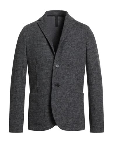 Harris Wharf London Man Blazer Grey Size 42 Wool, Polyamide In Gray