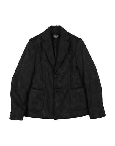 Versace Young Toddler Boy Blazer Black Size 6 Polyamide In Black