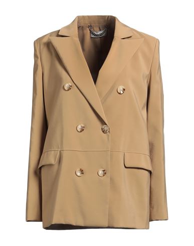 Jijil Woman Blazer Camel Size 2 Viscose, Polyester In Brown