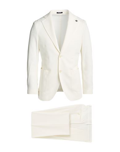Breras Milano Man Suit White Size 42 Viscose, Polyamide, Elastane In White