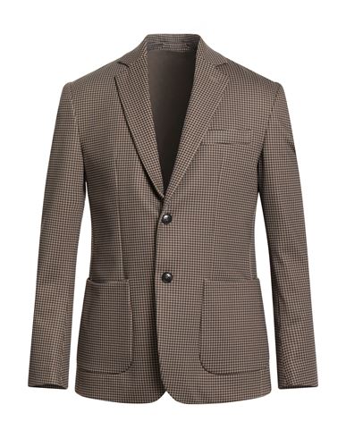 Liu •jo Man Man Blazer Marigold Size 40 Polyester, Elastane In Brown