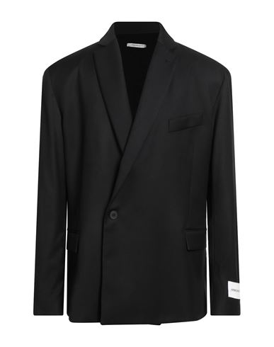Hinnominate Man Blazer Black Size Xl Polyester, Viscose, Elastane In Black