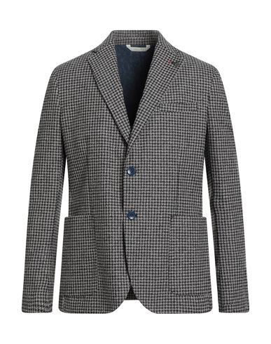Alessandro Gilles Man Blazer Taupe Size 42 Polyester, Viscose, Elastane In Gray