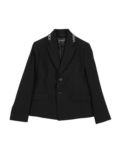 Versace Young Toddler Girl Blazer Black Size 6 Polyester, Viscose, Elastane, Polyamide In Black
