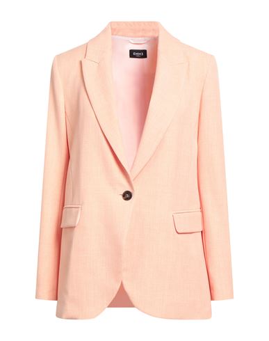 Emme By Marella Woman Blazer Apricot Size 16 Polyester In Pink